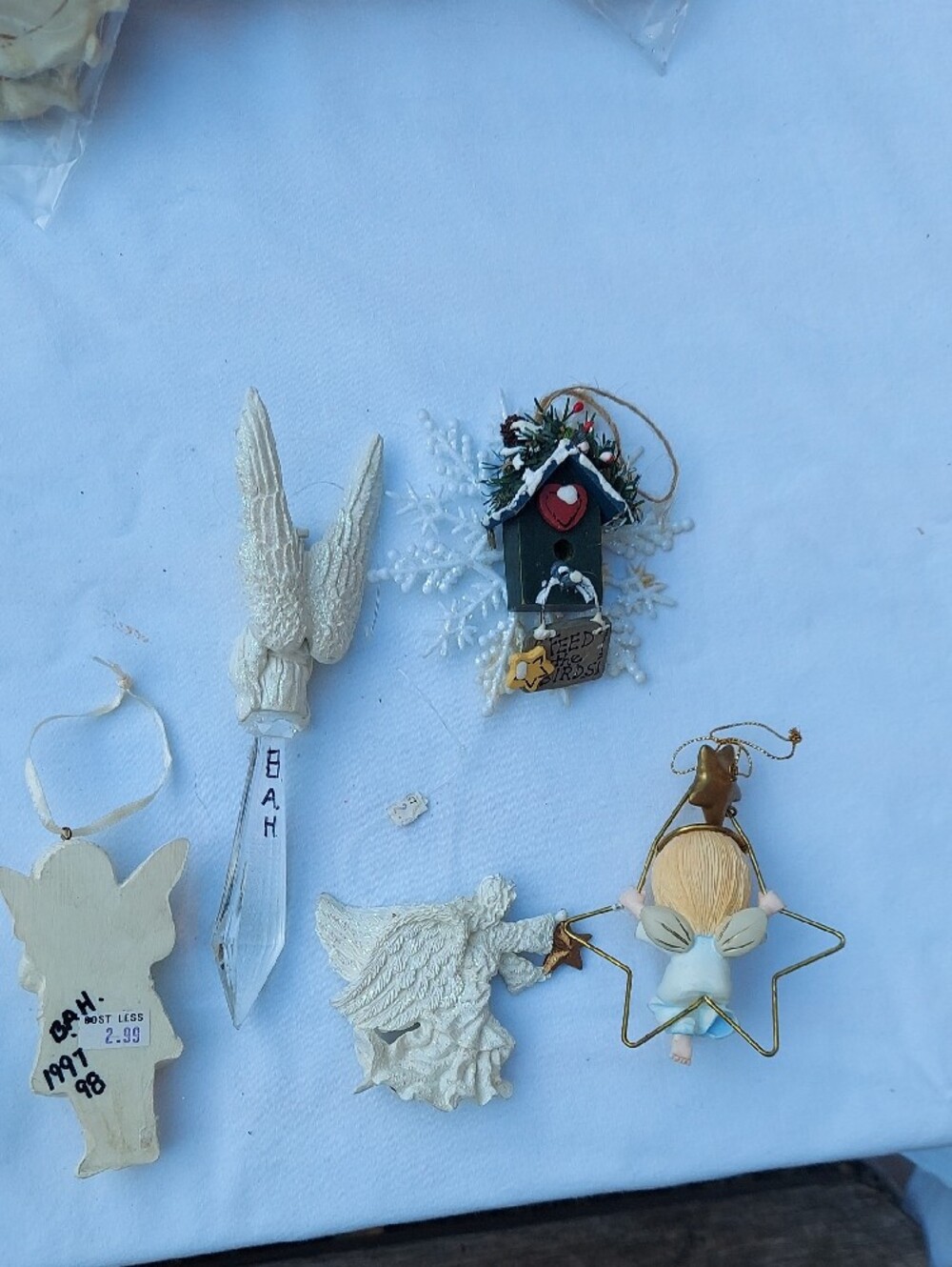 Angel Ornament Set - 6 Pcs - Picture 2 of 2
